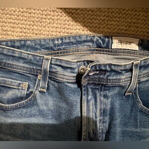 AG Adriano Goldschmied Slim Straight Blue Jeans